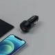 Universal φορτιστής αυτοκινήτου NOD USB-A QC3.0 & USB-C PD3.0 38W σε μαύρο χρώμα Universal φορτιστής αυτοκινήτου NOD USB-A QC3.0 & USB-C PD3.0 38W σε μαύρο χρώμα
