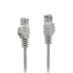 Καλώδιο δικτύου CAT6  U/UTP με μήκος 1m σε γκρι χρώμα 
