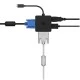 Σταθμός σύνδεσης από USB Type-C σε DisplayPort, HDMI DVI-D ή VGA με ενσωματωμένο καλώδιο 0.15m