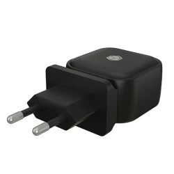 Universal φορτιστής Icy Box με 2 εξόδους 1xUSB-A & 1xUSB-C με δυνατότητα φόρτισης δύο συσκευών ταυτόχρονα & μέγιστη ισχύ 38W