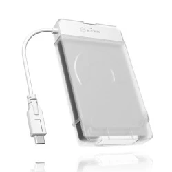Εξωτερική θήκη για σκληρούς δίσκους HDD & SSD 2,5" SATA με σύνδεση USB 3.2 Gen 1x1 Type-C
