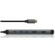 Σταθμός σύνδεσης IB-DK4060-CPD  ICY BOX 12 θυρών με πολλαπλές λειτουργίες για laptop από μία μόνο σύνδεση USB 3.2 Gen 2x1 Type-C.