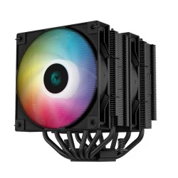 Universal ψύκτρα για επεξεργαστές Intel και AMD AG620 BK ARGB με 6 σωλήνες απαγωγής θερμότητας & 2 ανεμιστήρες 120mm 