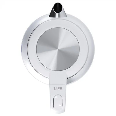 Bραστήρας LiFE SUPREME 1.8L 1500W σε λευκό χρώμα με θερμομονωμένο περίβλημα & καπάκι ασφαλείας Bραστήρας LiFE SUPREME 1.8L 1500W σε λευκό χρώμα με θερμομονωμένο περίβλημα & καπάκι ασφαλείας