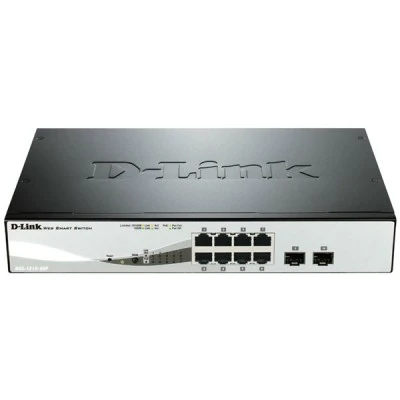 Μεταγωγέας δικτύου 10-Port PoE Gigabit Smart Managed switch 8xPoE & 2xSFP ports Μεταγωγέας δικτύου 10-Port PoE Gigabit Smart Managed switch 8xPoE & 2xSFP ports