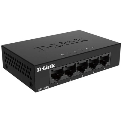 Μεταγωγέας δικτύου D-LINK 5-Port Gigabit Ethernet 10/100/1000 Unmanaged Desktop Switch