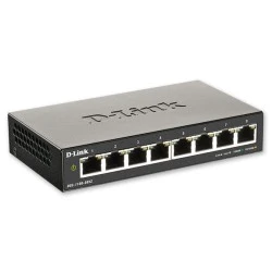 Μεταγωγέας δικτύου D-LINK 8-Port Smart Managed Gigabit Desktop Switch με λειτουργία Plug and Play