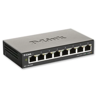 Μεταγωγέας δικτύου D-LINK 8-Port Smart Managed Gigabit Desktop Switch με λειτουργία Plug and Play