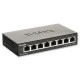 Μεταγωγέας δικτύου D-LINK 8-Port Smart Managed Gigabit Desktop Switch με λειτουργία Plug and Play