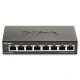 Μεταγωγέας δικτύου D-LINK 8-Port Smart Managed Gigabit Desktop Switch με λειτουργία Plug and Play