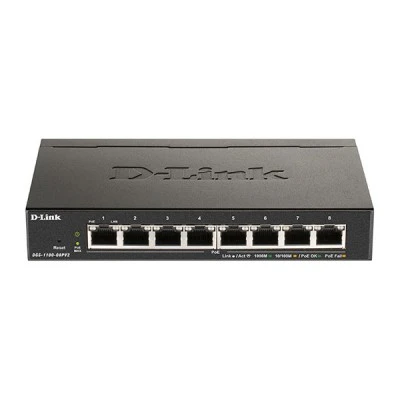 Μεταγωγέας δικτύου D-LINK 8-Port PoE-Powered Gigabit Smart Managed Switch με 8xPoE-ports Μεταγωγέας δικτύου D-LINK 8-Port PoE-Powered Gigabit Smart Managed Switch με 8xPoE-ports