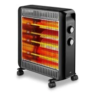 Ηλεκτρική θερμάστρα χαλαζία 2200W LIFE COZY με 4 θερμαντικές λάμπες ιδανική για χώρους έως 30τ.μ.