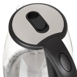 Γυάλινος βραστήρας  LiFE Crystal 1.8L 2200W διαθέτει Strix controller για μέγιστη ασφάλεια & αυτόματη ή/και χειροκίνητη απενεργοποίηση
