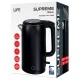 Bραστήρας LiFE SUPREME 1.8L 1500W σε μαύρο χρώμα με μοντέρνο και minimal design & strix controller για μέγιστη ασφάλεια