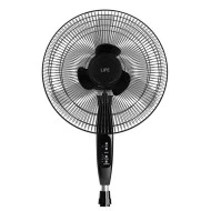 Ανεμιστήρας ορθοστάτης 40cm με μοτέρ 45W 3 ταχυτήτων διπλά πτερύγια και τηλεχειριστήριο 
