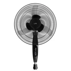 Ανεμιστήρας ορθοστάτης 40cm με μοτέρ 45W 3 ταχυτήτων διπλά πτερύγια και τηλεχειριστήριο 