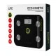 Battery-free γυάλινη ψηφιακή ζυγαριά μπάνιου 6 σε 1 LIFE με οθόνη LCD - μνήμη και λιπομέτρηση Battery-free γυάλινη ψηφιακή ζυγαριά μπάνιου 6 σε 1 LIFE με οθόνη LCD - μνήμη και λιπομέτρηση