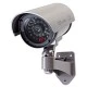 Ομοίωμα κάμερας Security για εξωτερικό χώρο με IR LED με βάση στήριξης για εύκολη εγκατάσταση