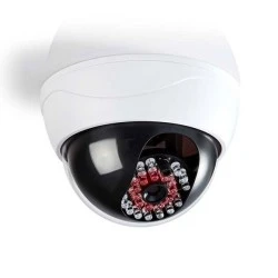 Ομοίωμα κάμερας Security με IR LEDs που ανάβουν στο σκοτάδι