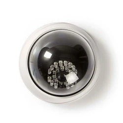 Ομοίωμα κάμερας Security με IR LEDs που ανάβουν στο σκοτάδι