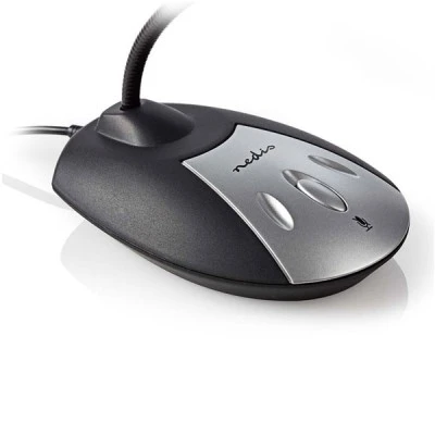 Ενσύρματο μικρόφωνο USB plug & play με δυνατότητα περιστροφής 360 μοίρες & noise cancelling