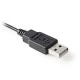 Ενσύρματο μικρόφωνο USB plug & play με δυνατότητα περιστροφής 360 μοίρες & noise cancelling