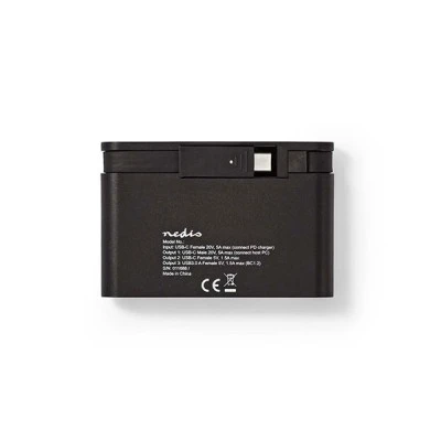 Σταθμός σύνδεσης από USB 3.0 Type-C αρσ. σε USB-C / USB 3.0 / VGA θηλ. σε μαύρο χρώμα