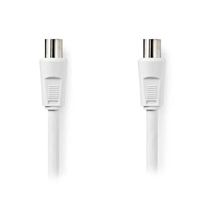 Καλώδιο NEDIS IEC (Coax) αρσ. - IEC (Coax) αρσ. με μήκος 10m σε λευκό χρώμα