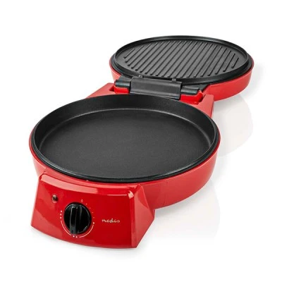 Παρασκευαστής πίτσας 30cm 1800W με πλάκα ψησίματος με αντικολλητική επίστρωση για εύκολο καθάρισμα Παρασκευαστής πίτσας 30cm 1800W με πλάκα ψησίματος με αντικολλητική επίστρωση για εύκολο καθάρισμα