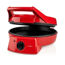 Παρασκευαστής πίτσας 30cm 1800W με πλάκα ψησίματος με αντικολλητική επίστρωση για εύκολο καθάρισμα