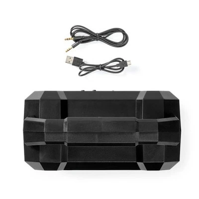 Φορητό ηχείο NEDIS bluetooth επιτραπέζιο για party 5W Premium σχεδιασμό  με ενσωματωμένη χειρολαβή & κομψό περίβλημα