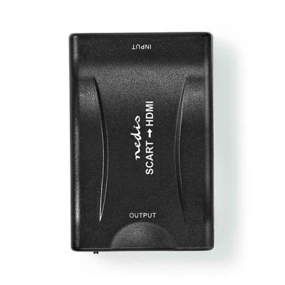 Μετατροπέας SCART σε HDMI NEDIS κατάλληλο για σύνδεση συσκευών με έξοδο SCART σε τηλεοράσεις νεότερης τεχνολογίας