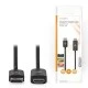 Καλώδιο NEDIS DisplayPort αρσ. σε HDMI αρσ. με μήκος 1.80m σε μαύρο χρώμα