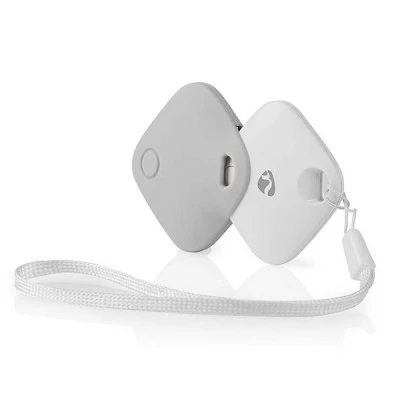 Bluetooth smart tag εντοπισμού κλειδιών για iPhone/iPad με κάλυμμα σιλικόνης για προστασία από το νερό 