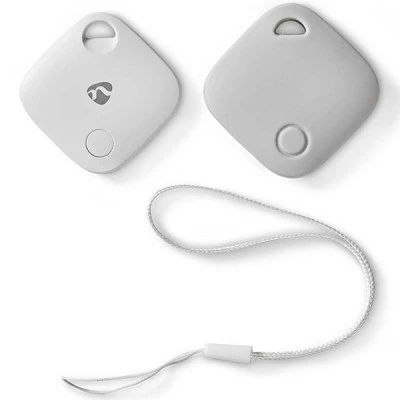 Bluetooth smart tag εντοπισμού κλειδιών για iPhone/iPad με κάλυμμα σιλικόνης για προστασία από το νερό 