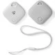 Bluetooth smart tag εντοπισμού κλειδιών για iPhone/iPad με κάλυμμα σιλικόνης για προστασία από το νερό 