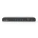 Splitter HDMI 4 θυρών ανθρακί μεταλλικής κατασκευής με λειτουργία EDID και με υποστήριξη 4Κ και 3D