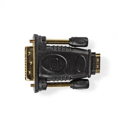 Αντάπτορας HDMI θηλ. - DVI-D 24+1p αρσ. με επίχρυσες επαφές
