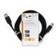 Καλώδιο NEDIS USB High-Speed A αρσενικό σε USB B αρσενικό με μήκος 3m σε μαύρο χρώμα