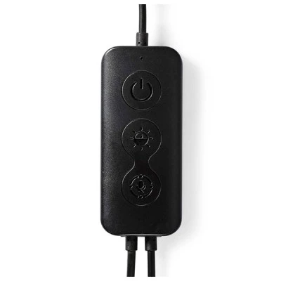 Φωτιστικό δαπέδου  Wi-Fi smart LED NEDIS 10W 180lm με δυνατότητα ρύθμισης χρώματος 2700Κ-6500Κ & φωνητικό έλεγχο 