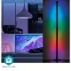 Φωτιστικό δαπέδου  Wi-Fi smart LED NEDIS 10W 180lm με δυνατότητα ρύθμισης χρώματος 2700Κ-6500Κ & φωνητικό έλεγχο 