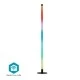 Φωτιστικό δαπέδου  Wi-Fi smart LED NEDIS 10W 180lm με δυνατότητα ρύθμισης χρώματος 2700Κ-6500Κ & φωνητικό έλεγχο 