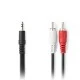 Καλώδιο ήχου NEDIS 3.5mm stereo αρσενικό - 2x RCA αρσενικό μήκους 5m