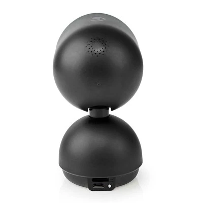 Wi-Fi Smart IP κάμερα Full HD 1080p με λειτουργία Pan tilt και αισθητήρα κίνησης  σε μαύρο χρώμα