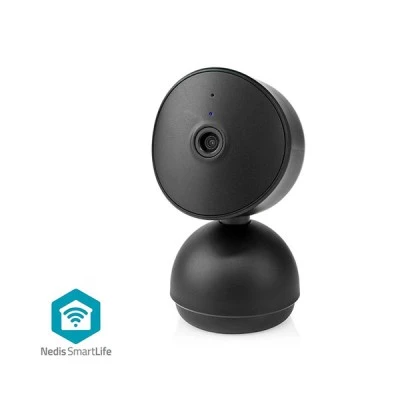 Wi-Fi Smart IP κάμερα Full HD 1080p με λειτουργία Pan tilt και αισθητήρα κίνησης  σε μαύρο χρώμα
