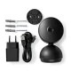 Wi-Fi Smart IP κάμερα Full HD 1080p με λειτουργία Pan tilt και αισθητήρα κίνησης  σε μαύρο χρώμα
