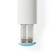 Bluetooth smart Nedis ψηφιακό θερμόμετρο υπερύθρων μετώπου και αυτιού σε λευκό χρώμα