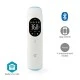 Bluetooth smart Nedis ψηφιακό θερμόμετρο υπερύθρων μετώπου και αυτιού σε λευκό χρώμα