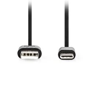 Καλώδιο USB High-Speed A αρσ. - USB Type-C αρσ. 0.10m συγχρονισμός, φόρτιση και υποστήριξη AV
