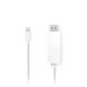 Καλώδιο Mini DisplayPort 1.2 αρσ. - HDMI αρσ. 2m σε λευκό χρώμα
